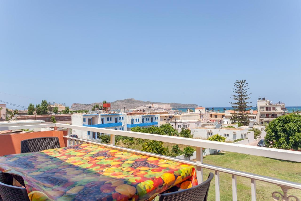 Christine Seaside Apartments In Chania Stalós Exterior foto